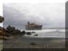 Das gestrandete Schiff American Star